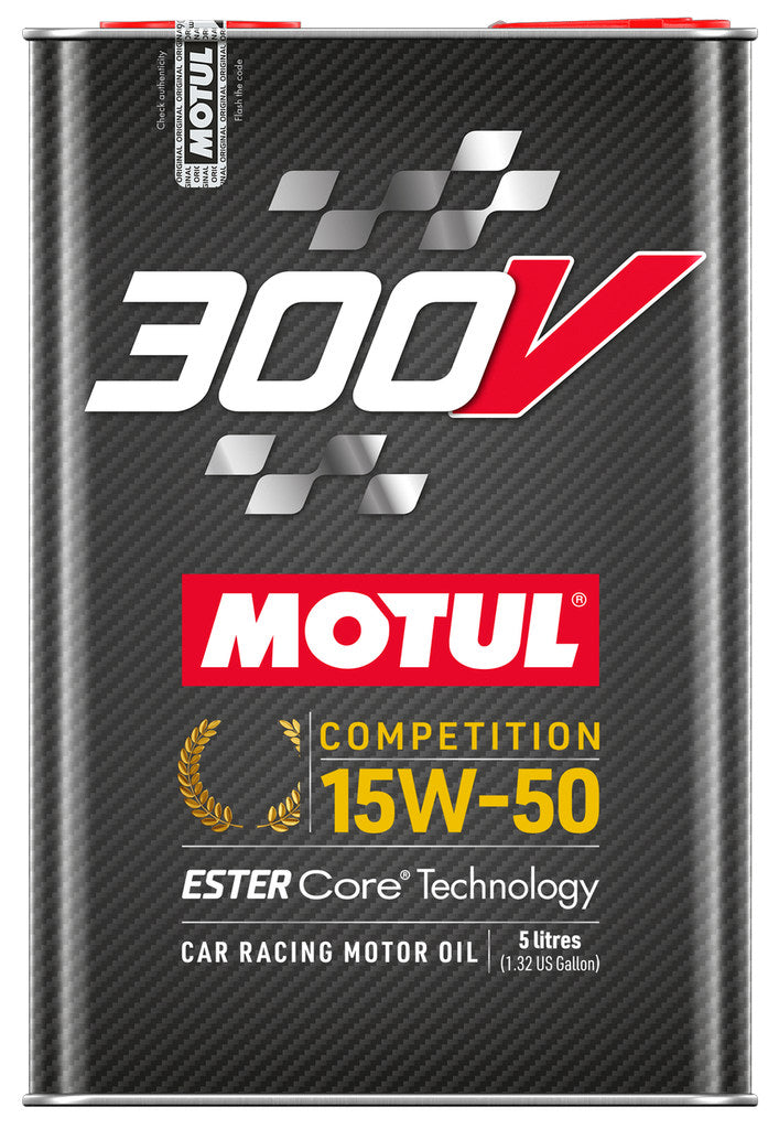 Motul 300V 15W-50 Competition Engine Oil (5 Litre Can)