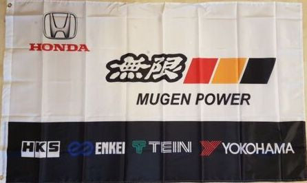 Mugen Power Logo Flag
