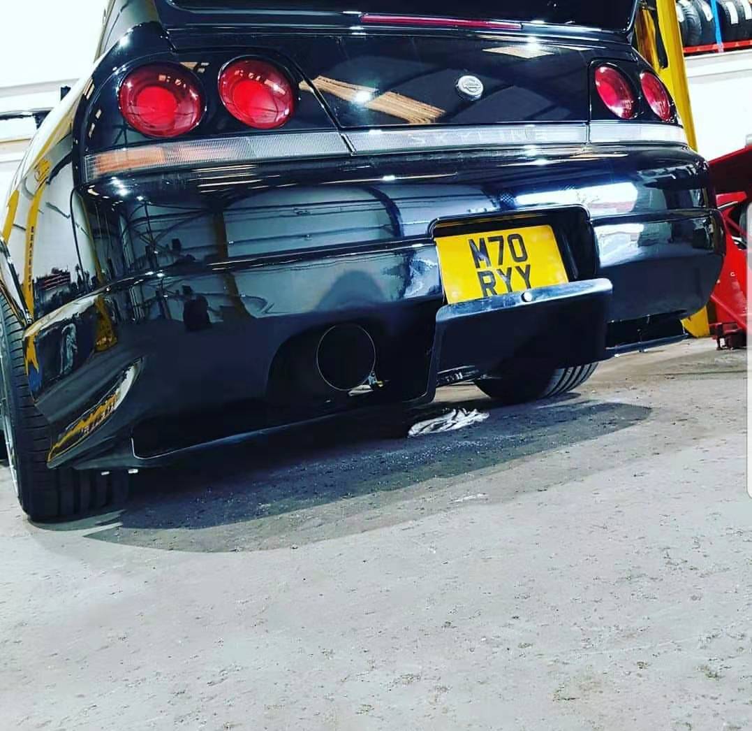 Skyline R33 GTS/GTR Top Secret Style Rear Diffuser FRP