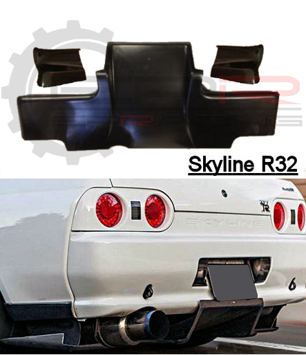 Skyline R32 GTS/GTR TS Style Rear Diffuser FRP