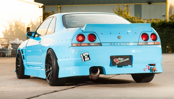 Skyline R33 GTST/GTR RB Style Ducktail Spoiler