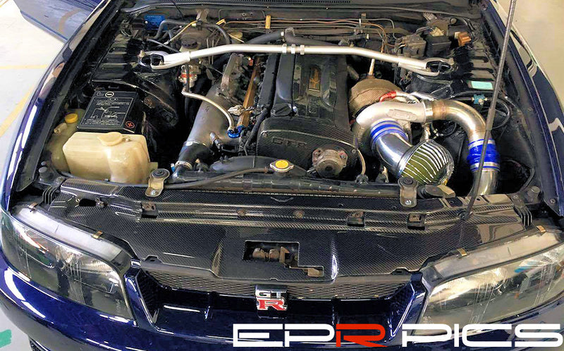 Skyline R33 GTR Full Length Cooling Panel Carbon