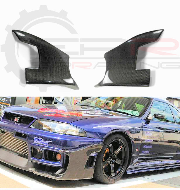 Skyline R33GTS/GTR Stingray Canards Pair Carbon