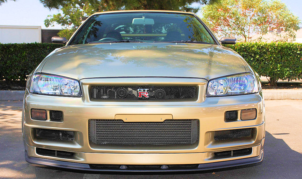 R34GTR S-Tune Style Front Bumper with Lip & NI Half Splitter