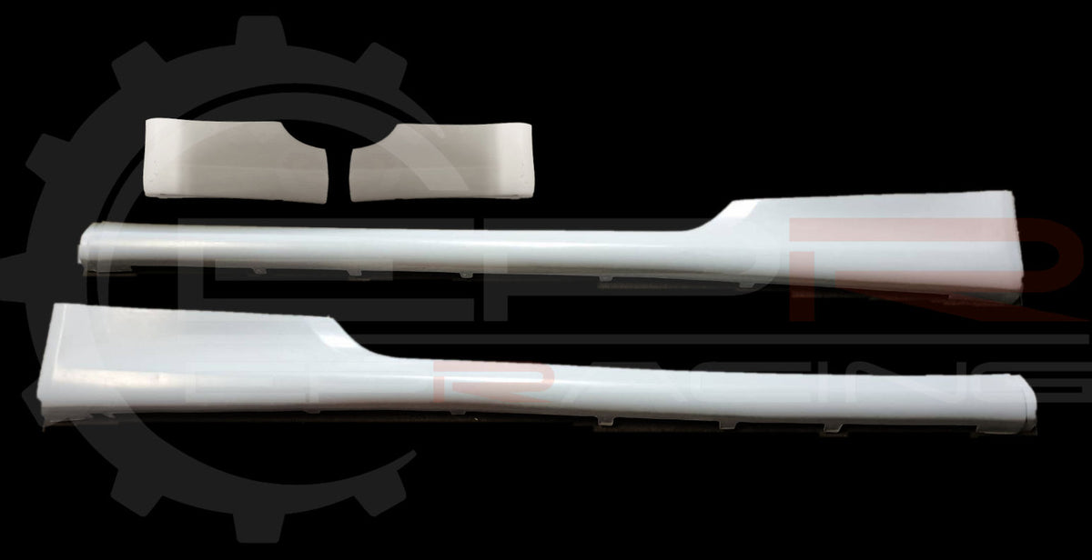 R34GTR OEM Style Side Skirts Pair & Cap.