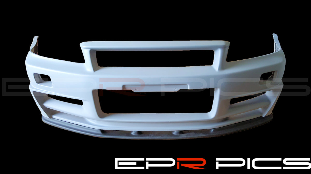 R34GTR Z-Tune Style Front Bumper & NI Half Splitter