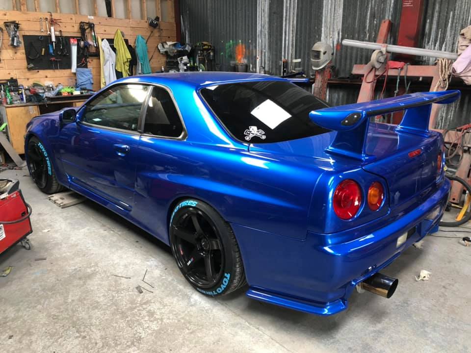 R34 GTT - GTR Style Z-Tune Wide Body Kit