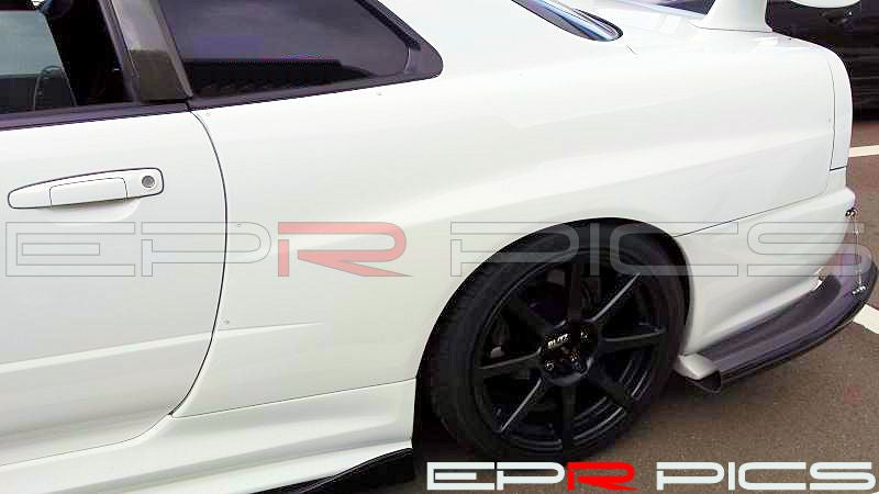 R34 GTT +30mm GTR Style Full Length Rear Fenders Pair