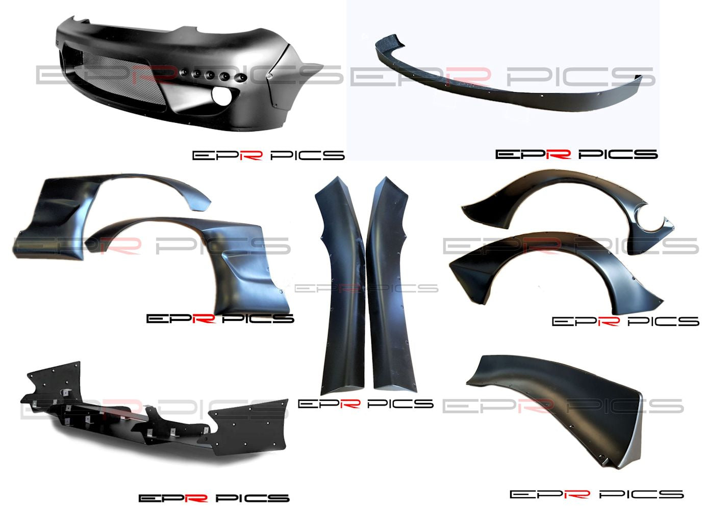 Rb Rx 3 Body Kit Rx7 FD3S EPR RB Wide Body Kit