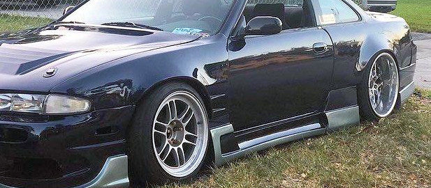 S14 / S14A Racing Line Side Skirts Pair