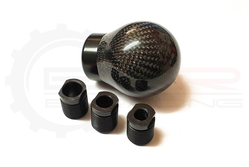 Carbon Round Gear Knob