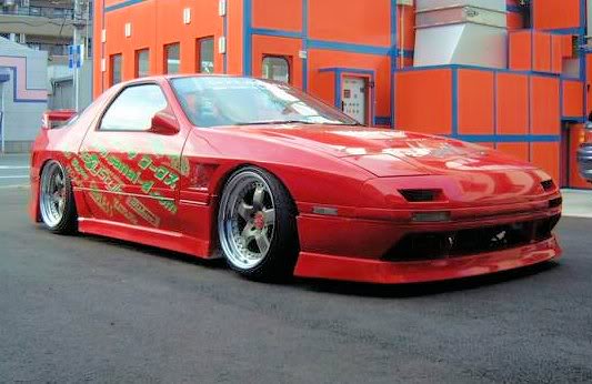 Rx7 FC3S Sexy Style Side Skirts Pair
