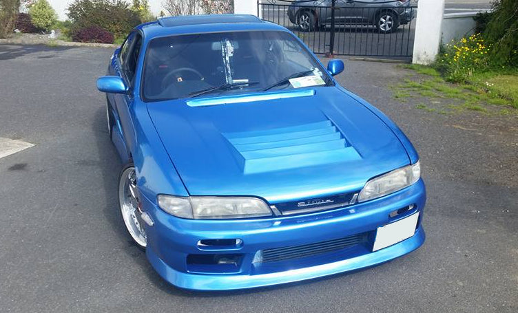 S14 DM Style Carbon Fibre Bonnet