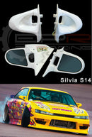 S14 Silvia Ganador Style Electric Mirror FRP