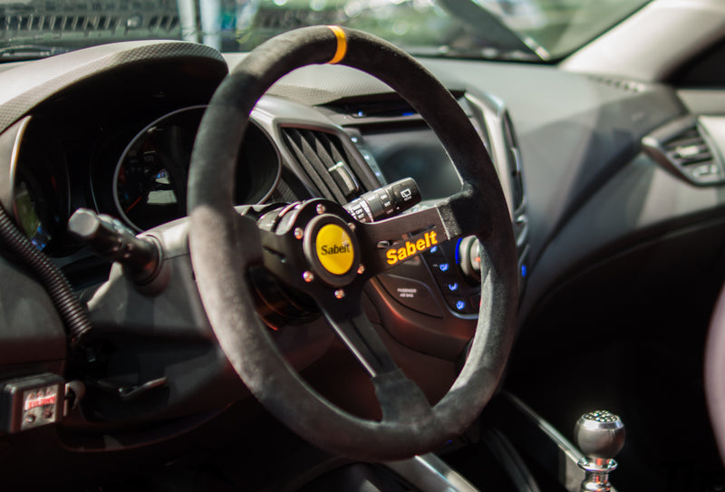 Sabelt SW-465 350mm & 65mm Deep Dish Steering Wheel Suede