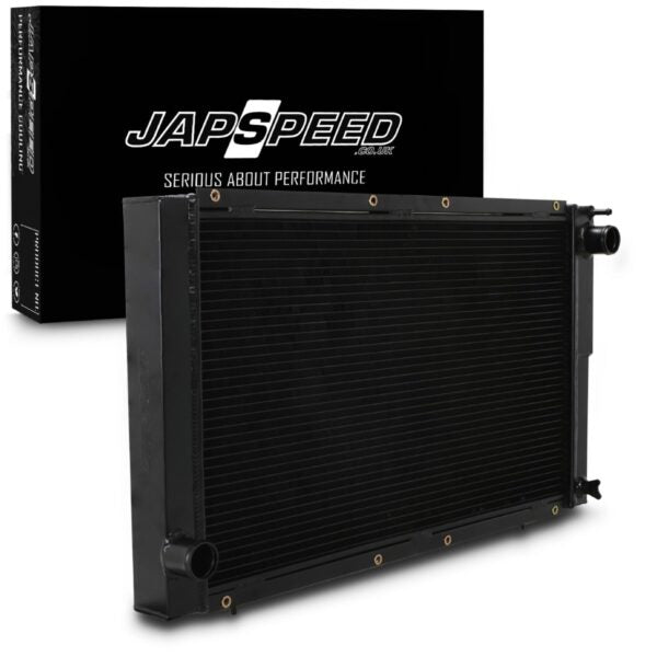Gc8 Radiator Japspeed - Subaru Impreza GC8 WRX STI 95-01 - Black Aluminium Radiator