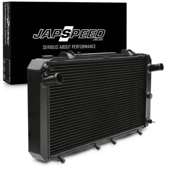 Japspeed - Toyota MR2 SW20 2.0 Turbo 90-95 - Black Aluminium Radiator