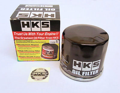 HKS Oil Filter Black For Honda (All Models)