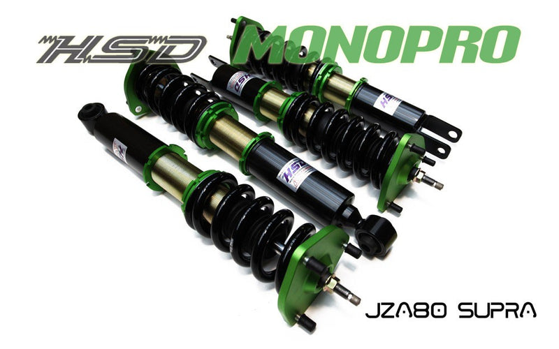 HSD Monopro Adjustable Coilovers for Toyota Supra