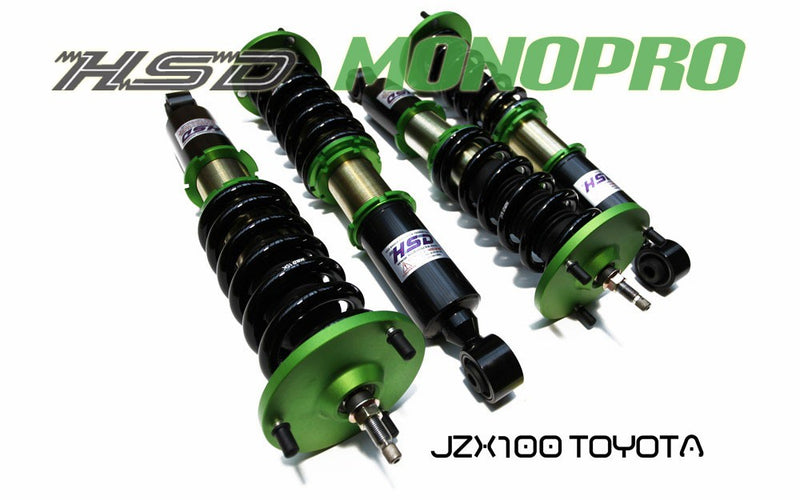 HSD Monopro Adjustable Coilovers for Toyota Chaser / MK2 JZX Model