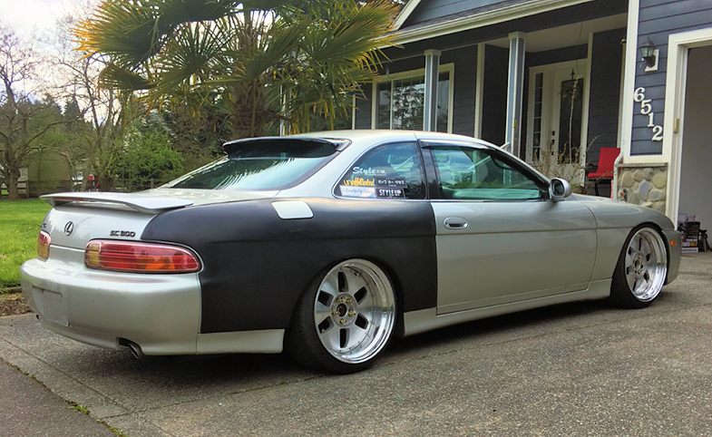 Lexus Soarer +35mm Rear Over Fenders