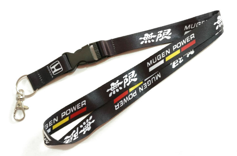 Mugen Black Style Lanyard