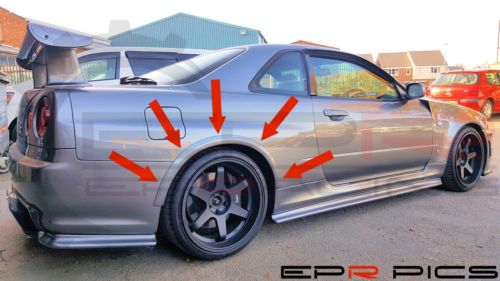 R34 NI Style Rear Arches Addon