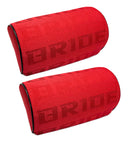Bride Red Head Rest Cushions Pair
