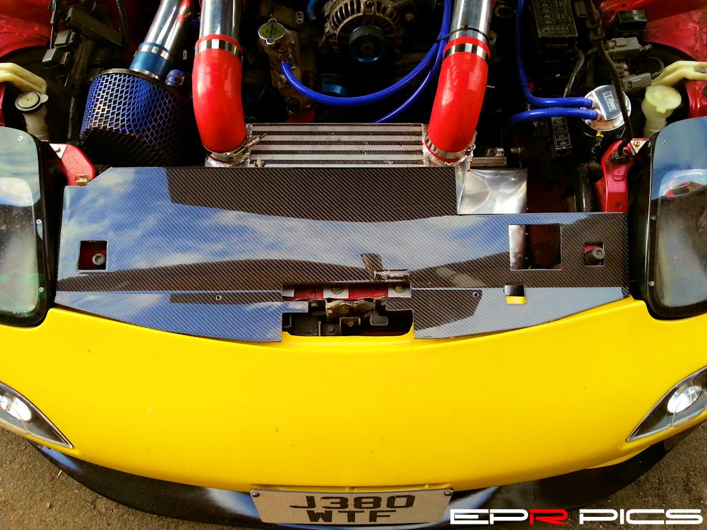 Rx7 FD3S Cooling Slam Panel Carbon